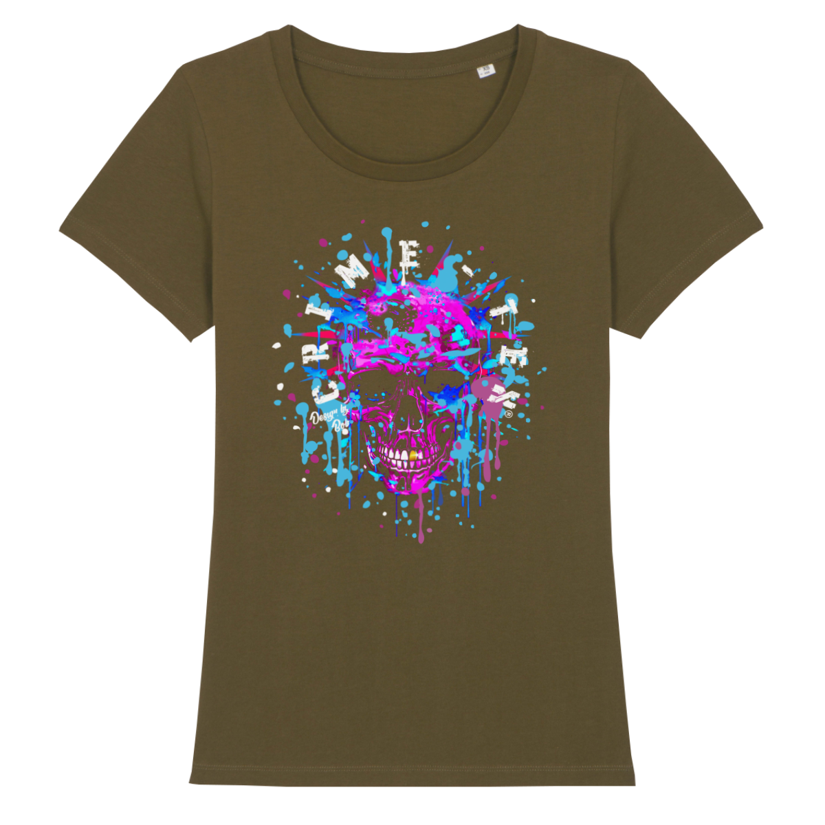 PURPLE SCULL LADY SHIRT