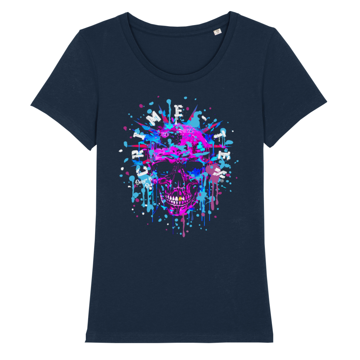 PURPLE SCULL LADY SHIRT