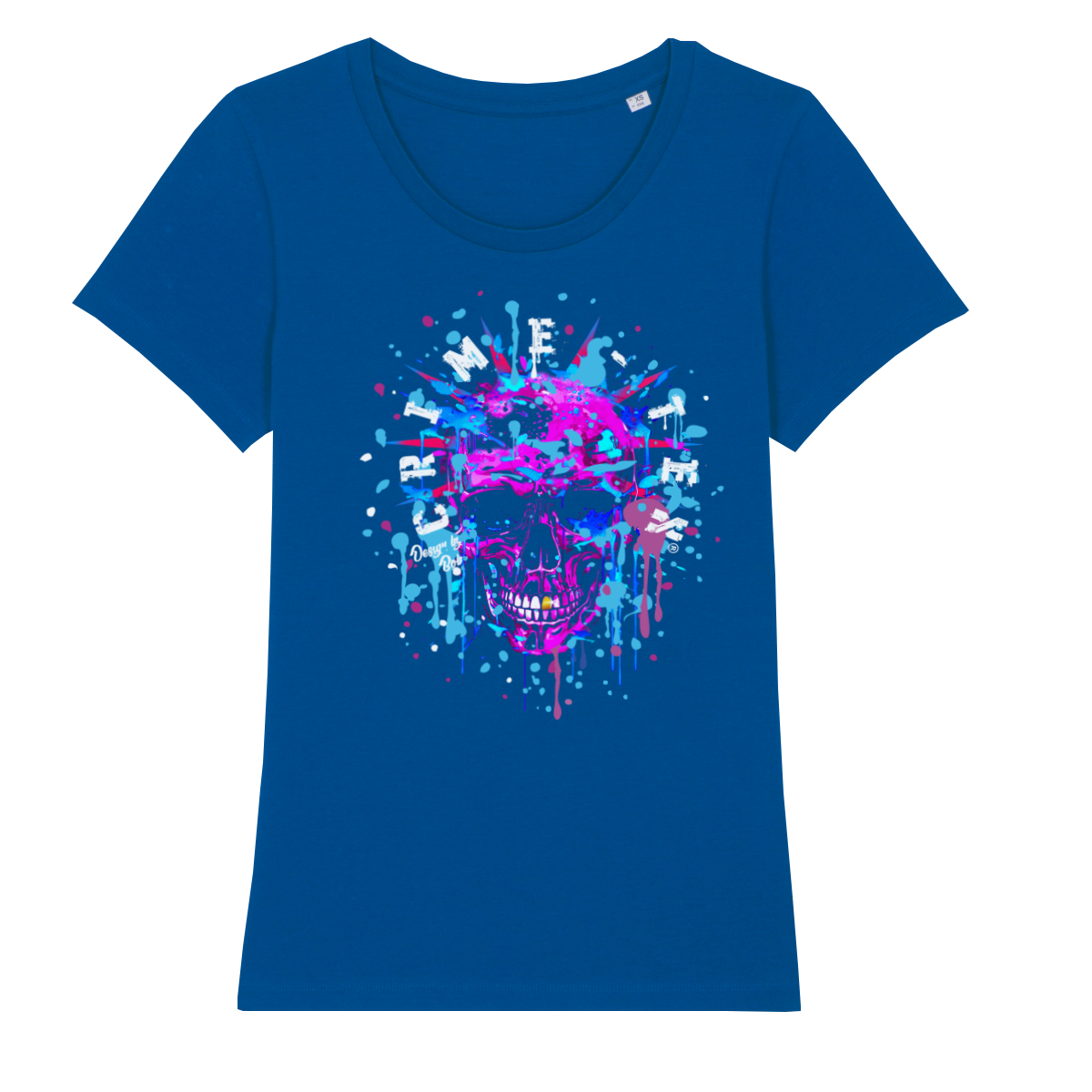 PURPLE SCULL LADY SHIRT