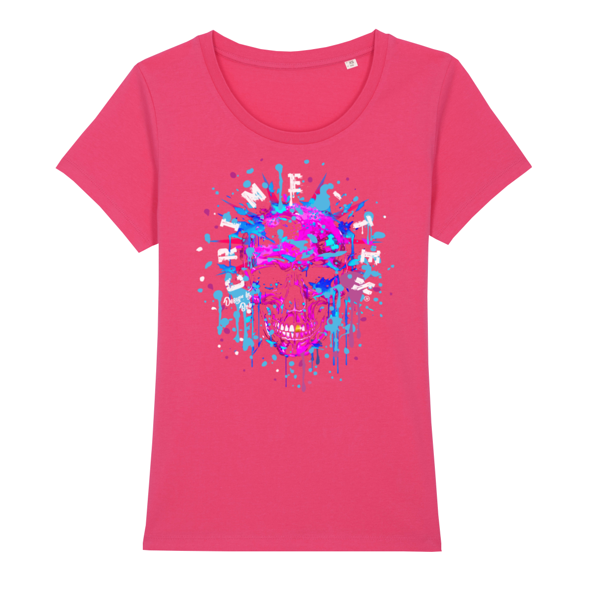 PURPLE SCULL LADY SHIRT