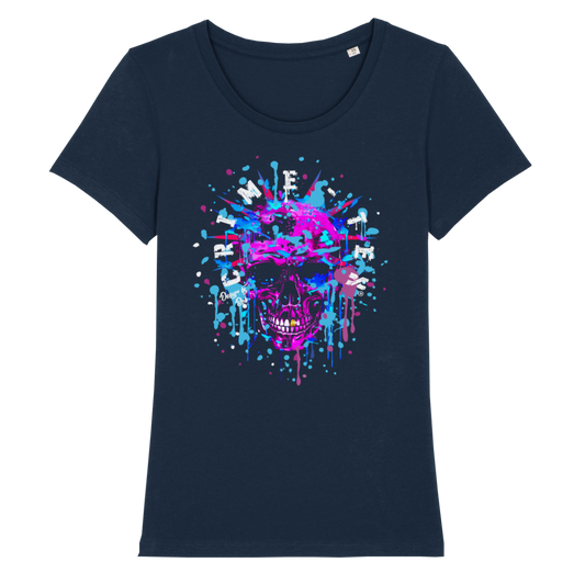 PURPLE SCULL LADY SHIRT