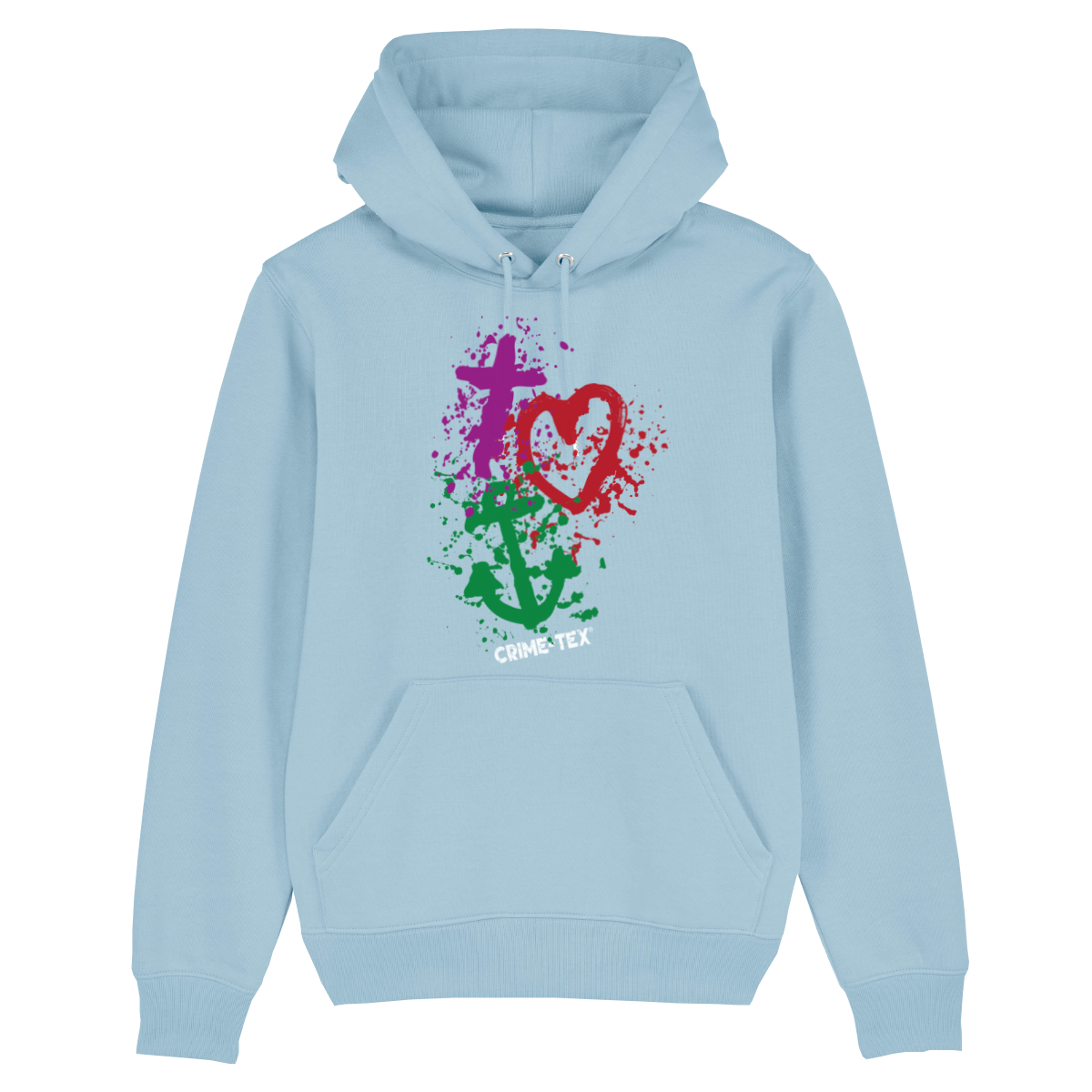 HH LIEBE GLAUBE HOFFNUNG UNISEX HOODY