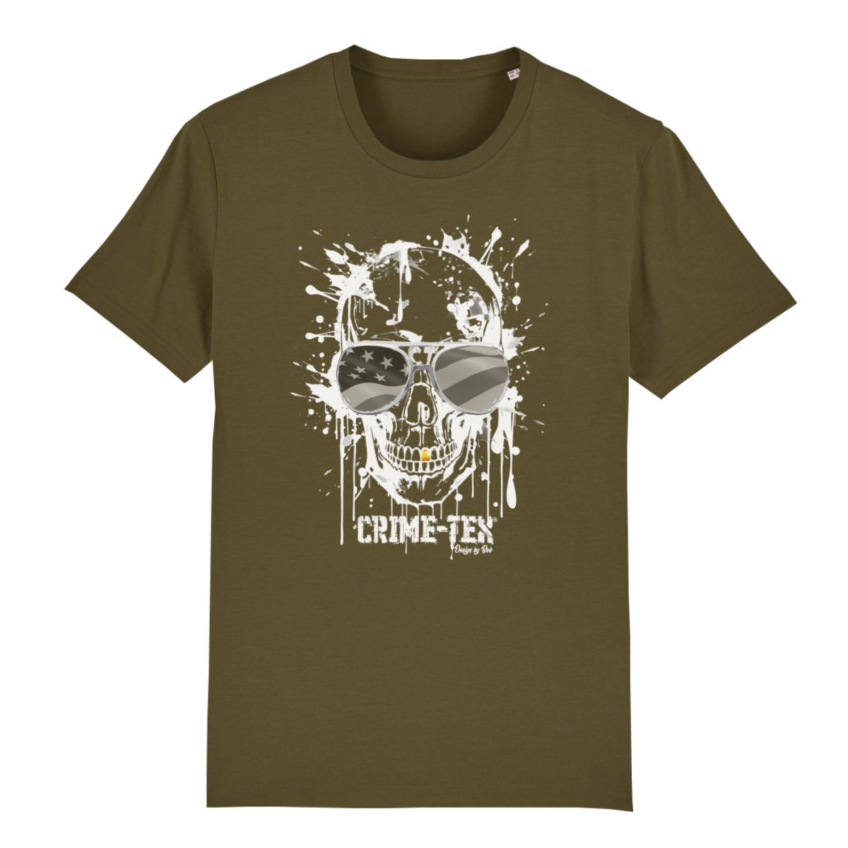 003 BW SCULL UNISEX T-SHIRT