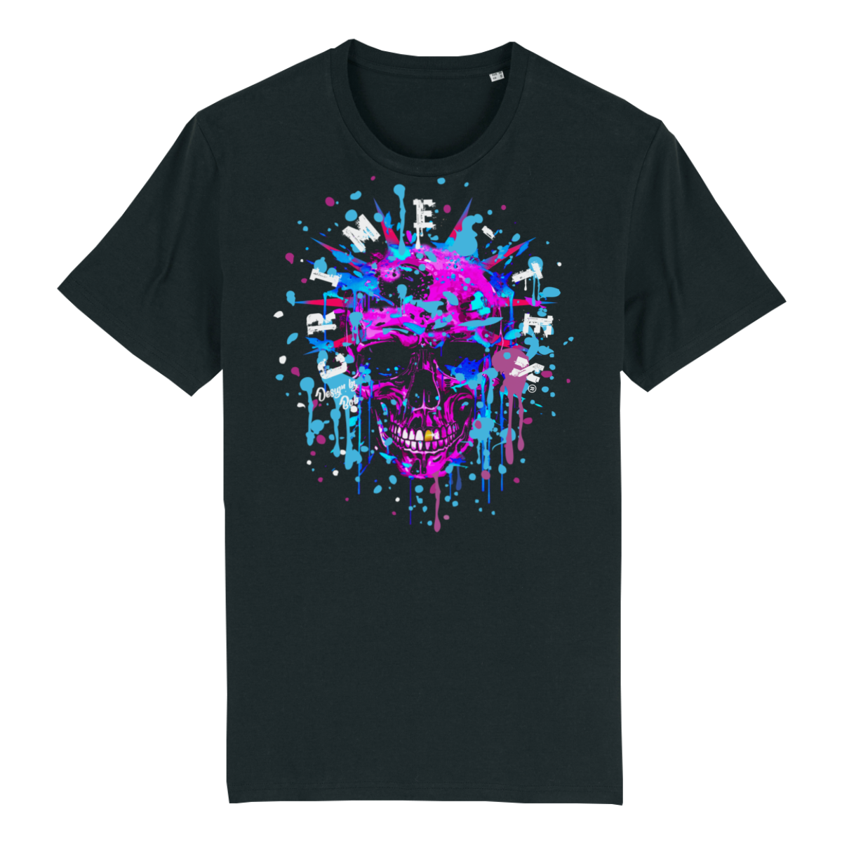 PURPLE SCULL KIDS T-SHIRT (ST/ST)