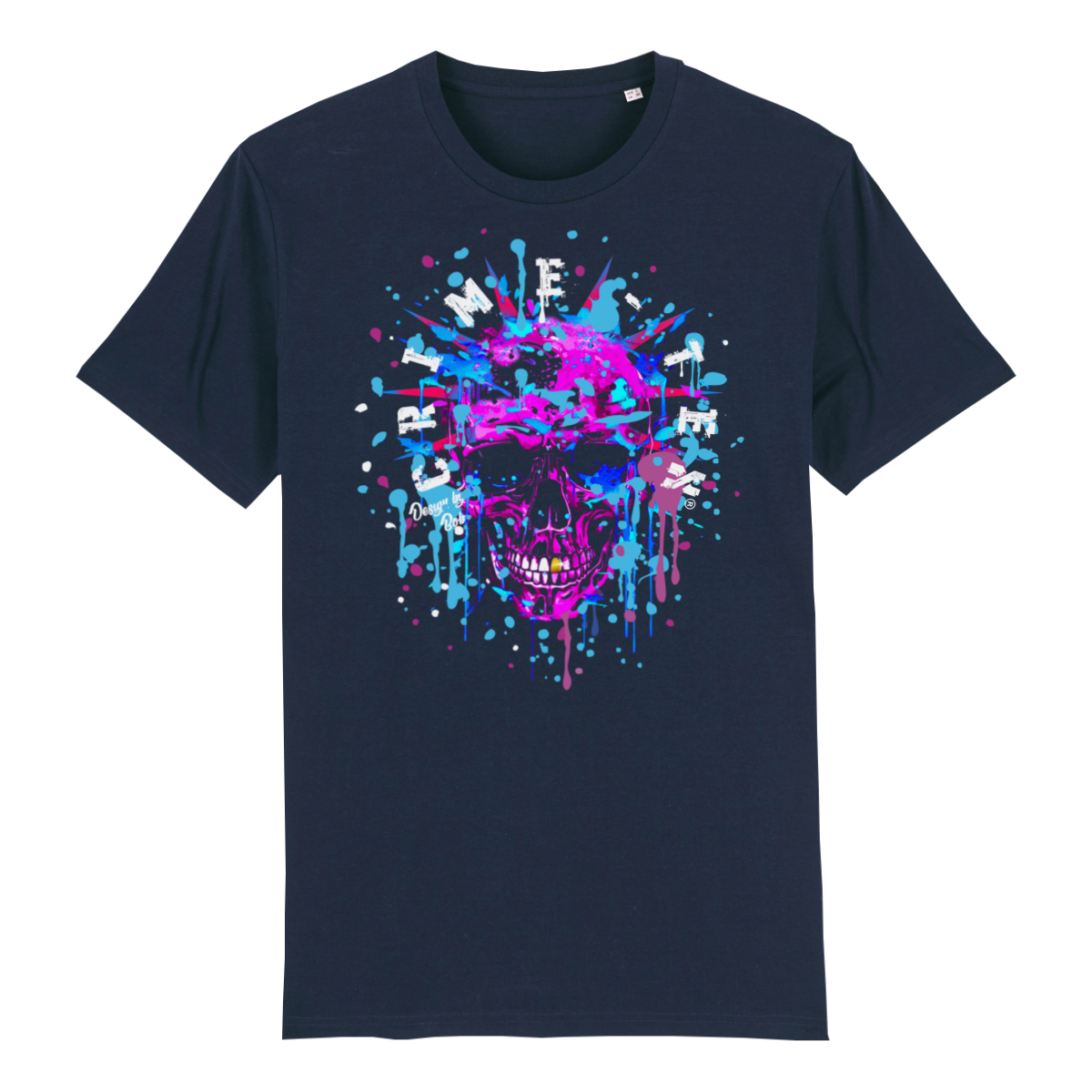 PURPLE SCULL KIDS T-SHIRT (ST/ST)