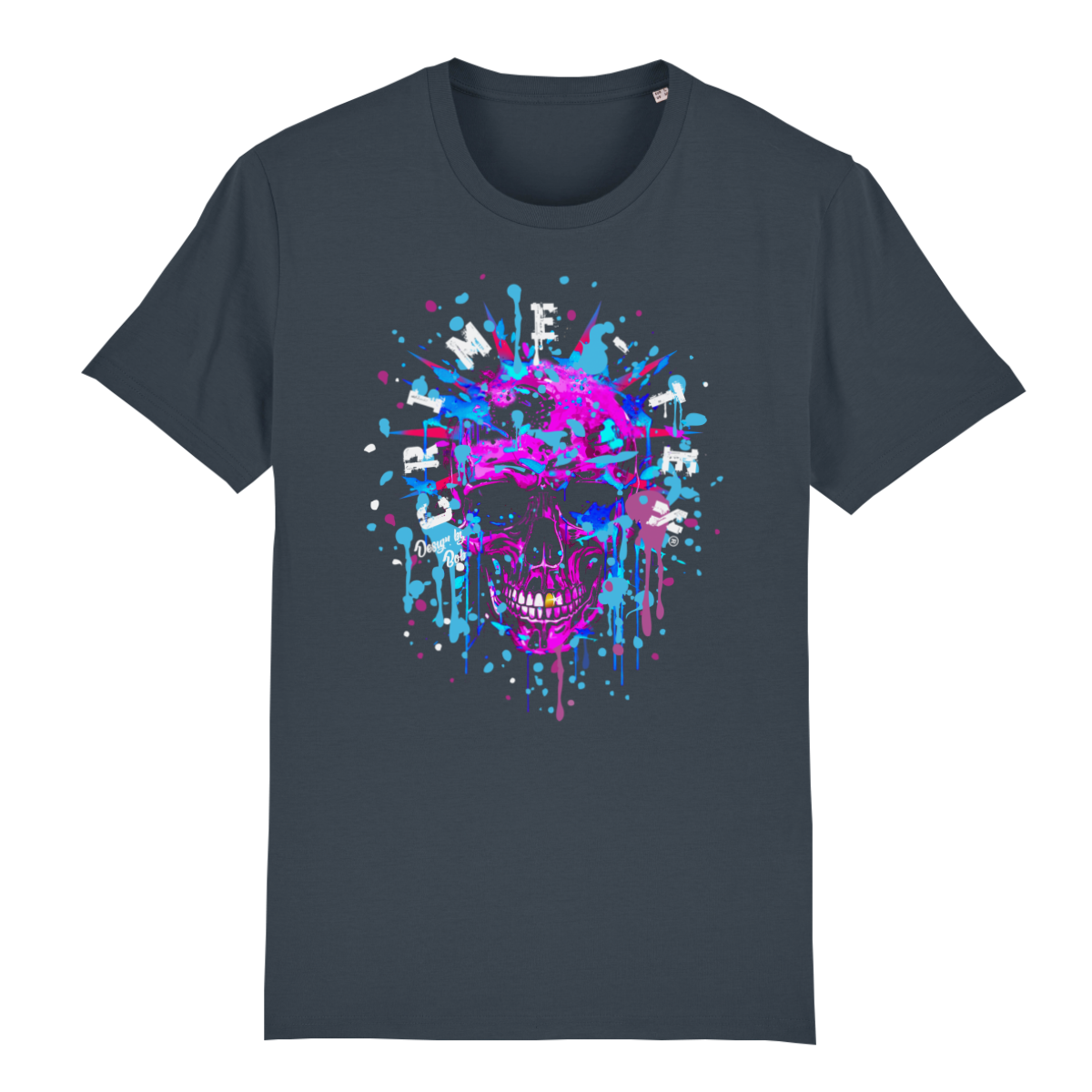 007 PURPLE SCULL UNISEX T-SHIRT