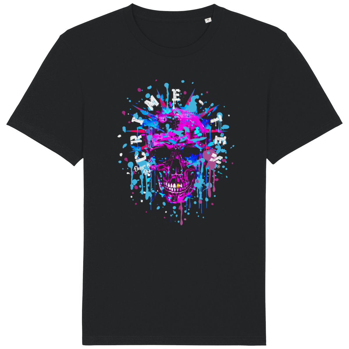 007 PURPLE SCULL UNISEX T-SHIRT