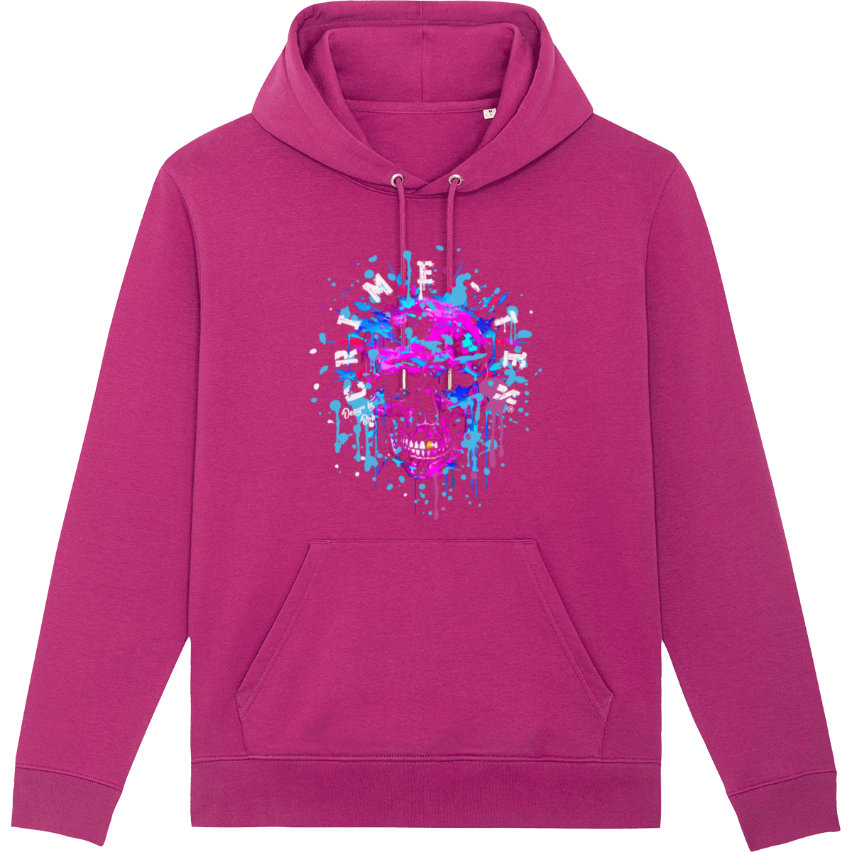 PURPLE SCULL UNISEX HOODY