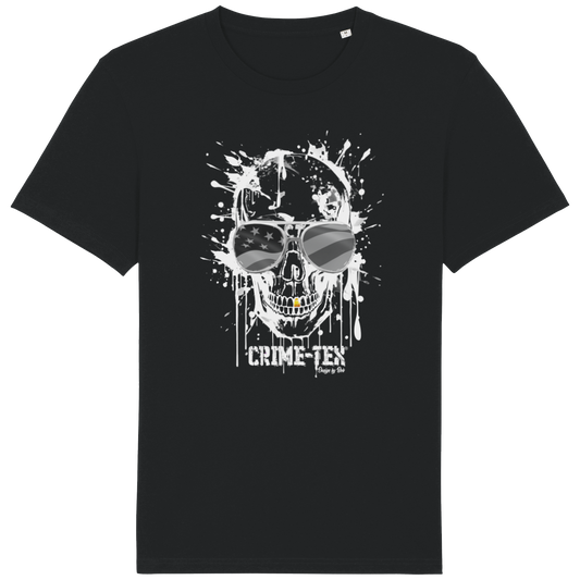 003 BW SCULL UNISEX T-SHIRT