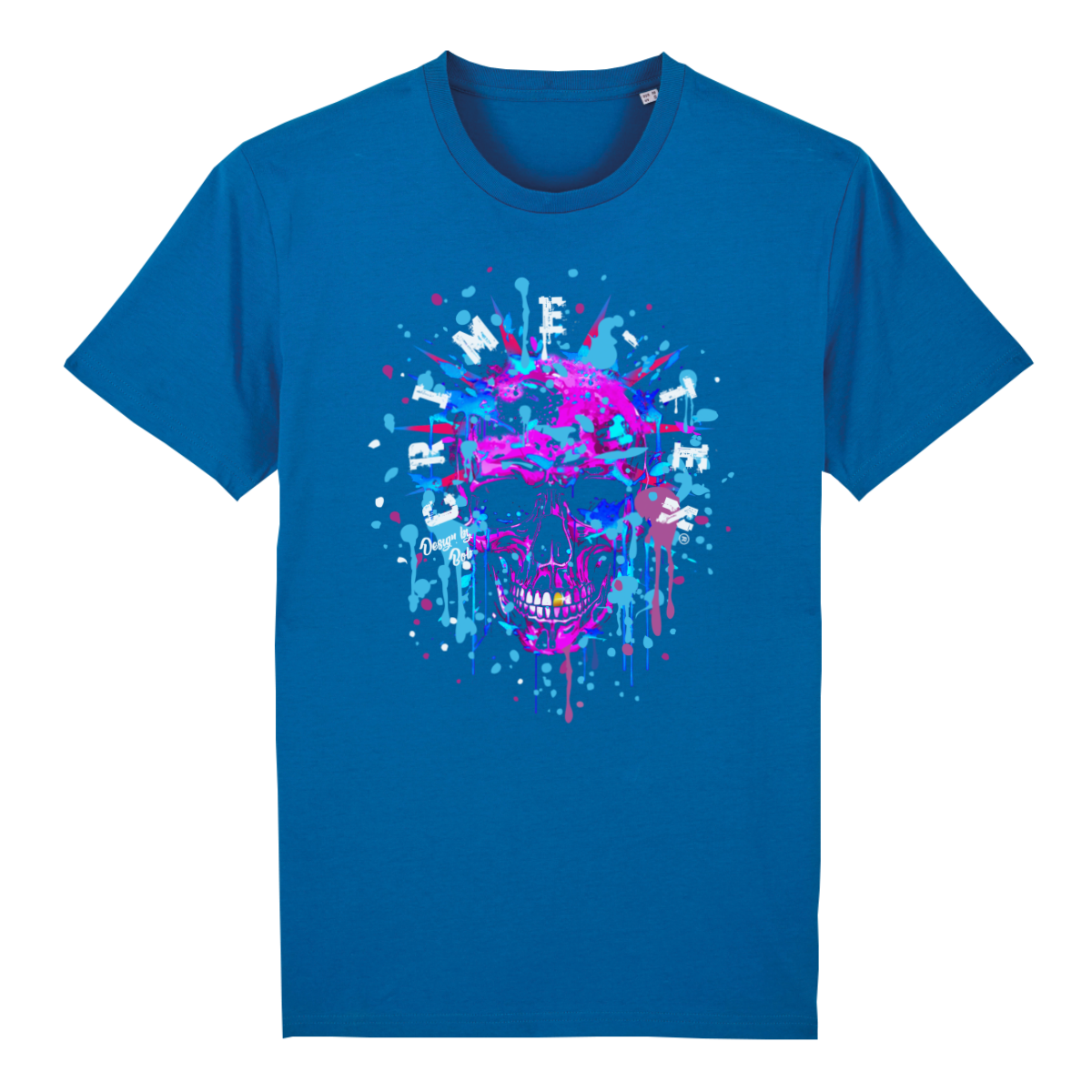 007 PURPLE SCULL UNISEX T-SHIRT