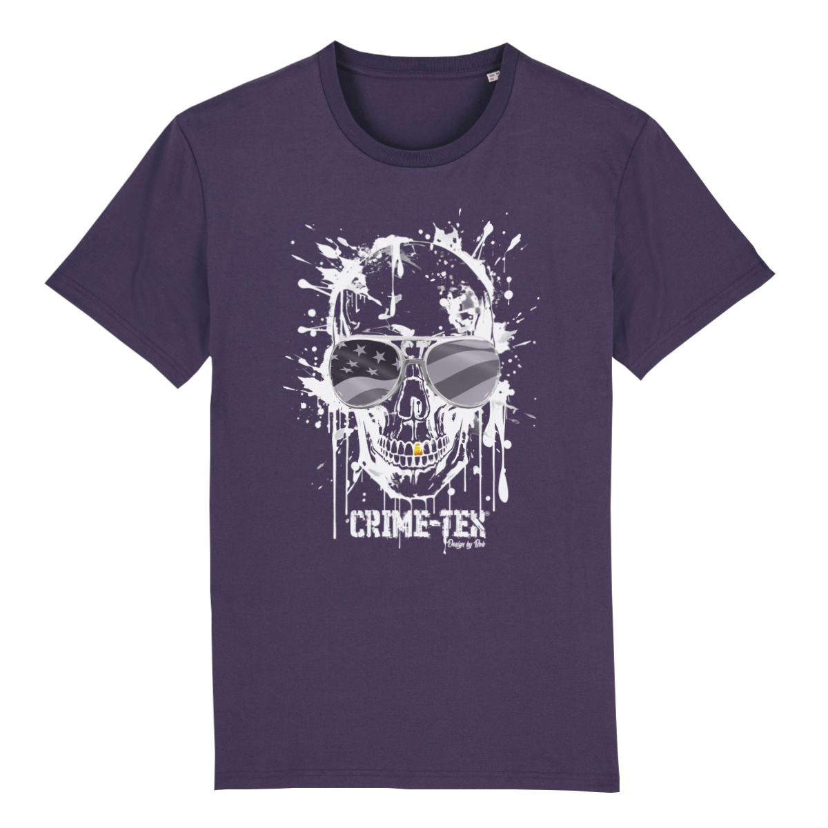 003 BW SCULL UNISEX T-SHIRT